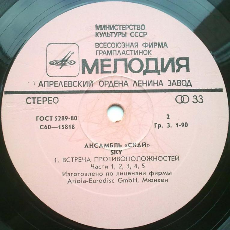 Ансамбль "Скай". Sky