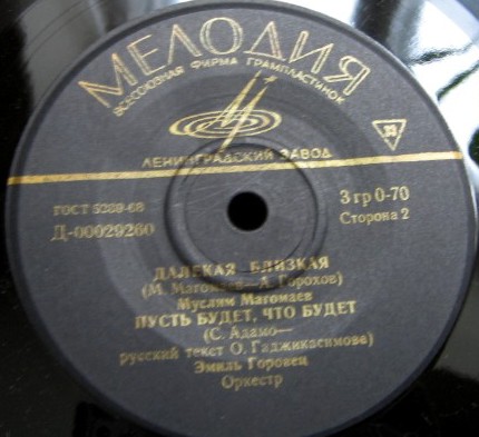 Эстрадные песни