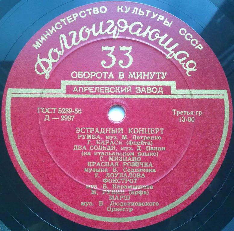 Эстрадный концерт № 27 (вариант 1)