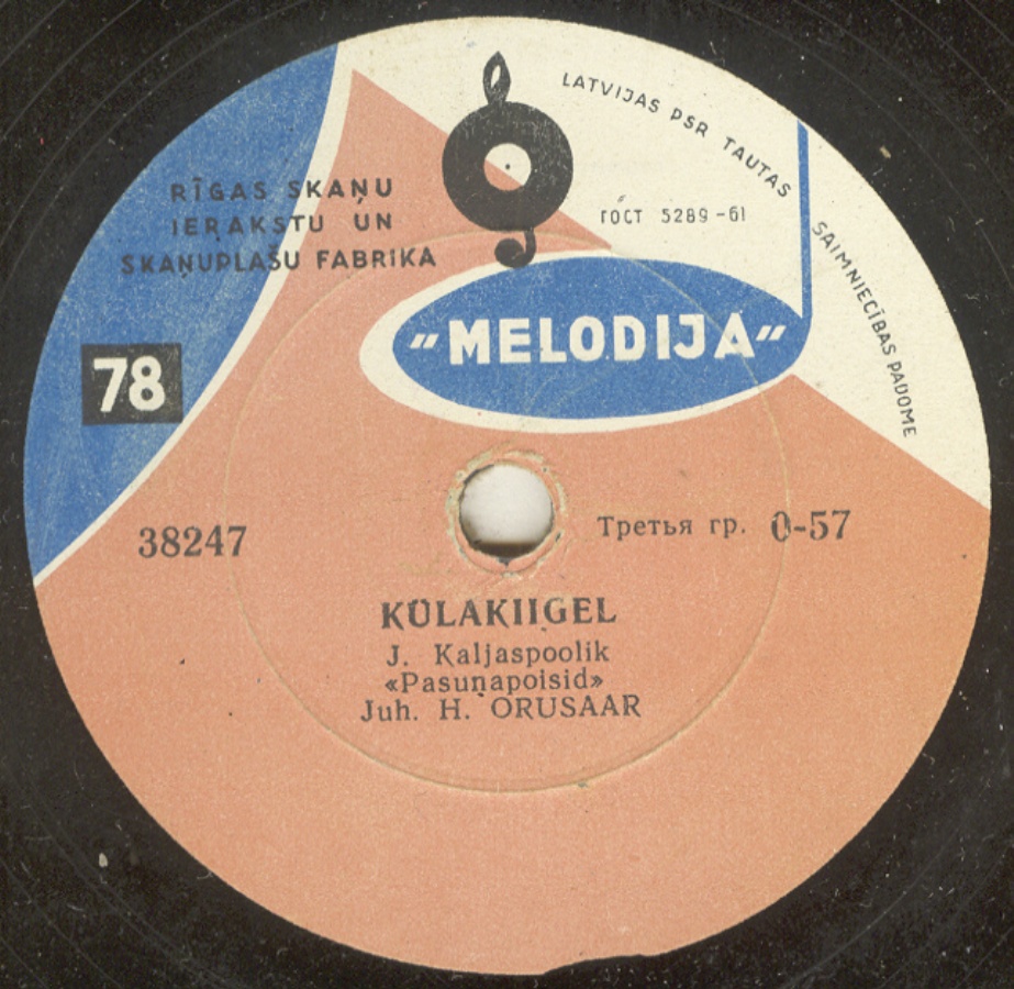 Духовой ансамбль "Пасуна пойсид" под рук. Х. Орусаара – Сельские качели / Полька