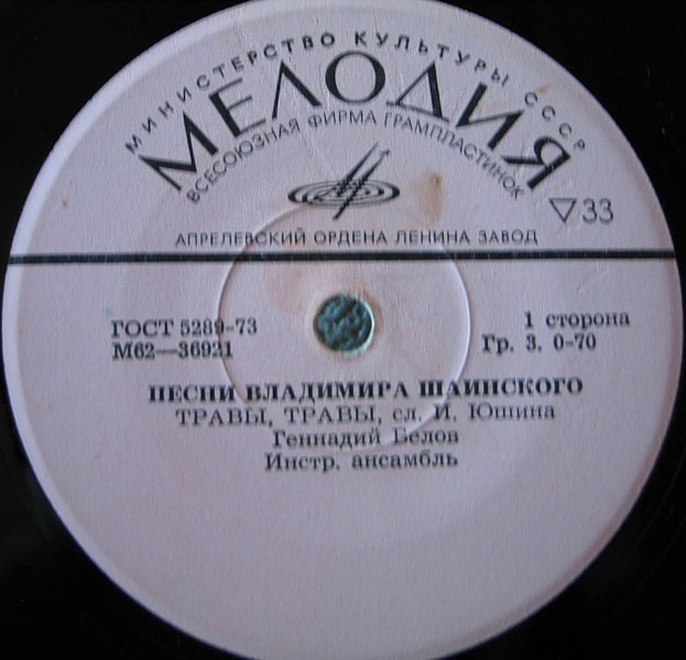 Песни Владимира Шаинского