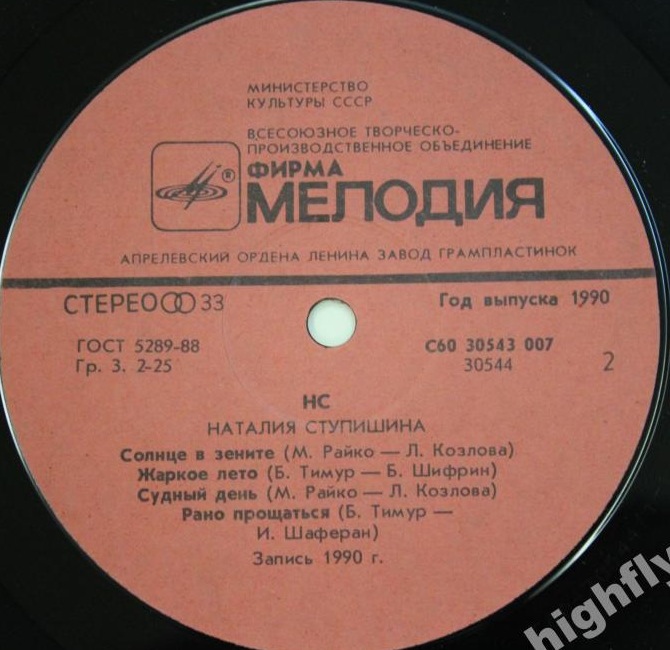 Наталия СТУПИШИНА. «НС»