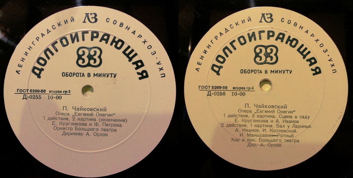 П. ЧАЙКОВСКИЙ (1840–1893): «Евгений Онегин», опера в 3 д.
