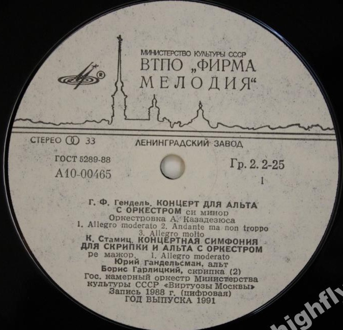 Юрий ГАНДЕЛЬСМАН (альт)