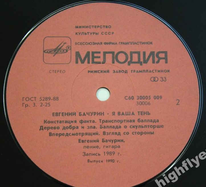 Евгений Бачурин. Я ваша тень