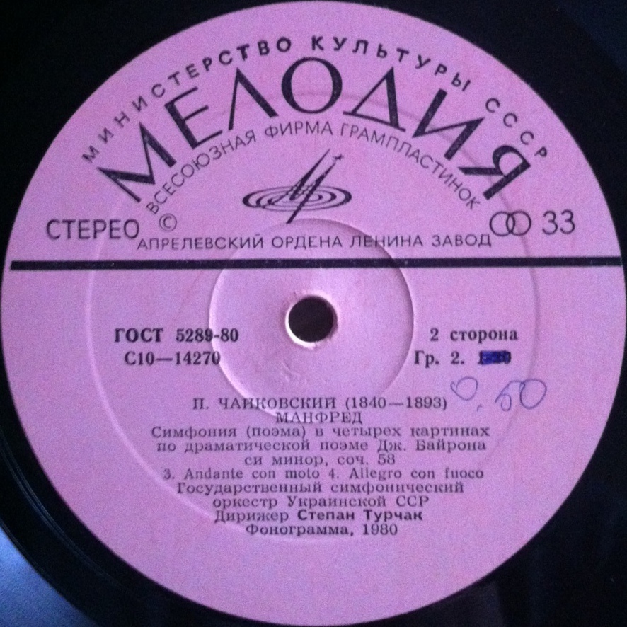 П. ЧАЙКОВСКИЙ (1840-1893): «Манфред», симфония (поэма) в четырех картинах. Дирижер Степан Турчак