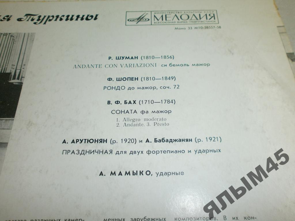 Галина и Юлия ТУРКИНЫ (фортепианный дуэт)