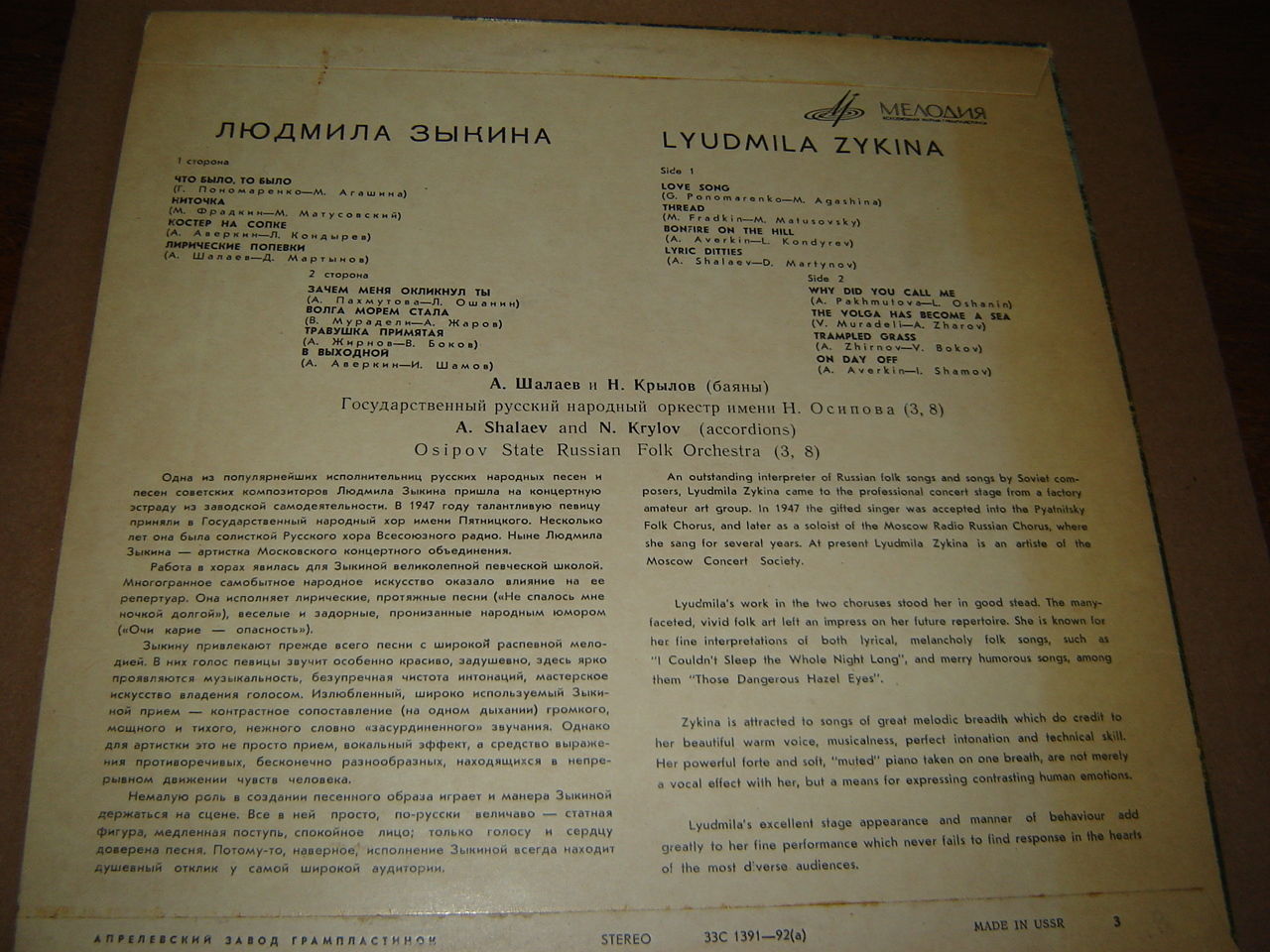 Людмила Зыкина