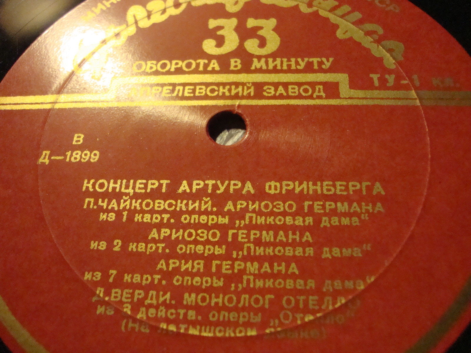 Концерт Артура Фринберга