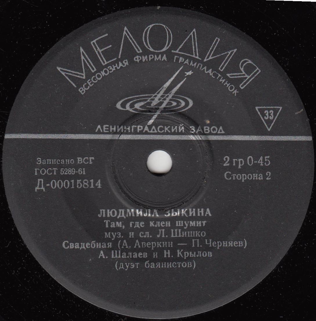 Людмила Зыкина
