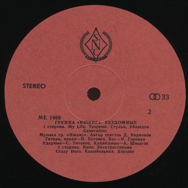 группа «НЮАНС». «Бездомные»