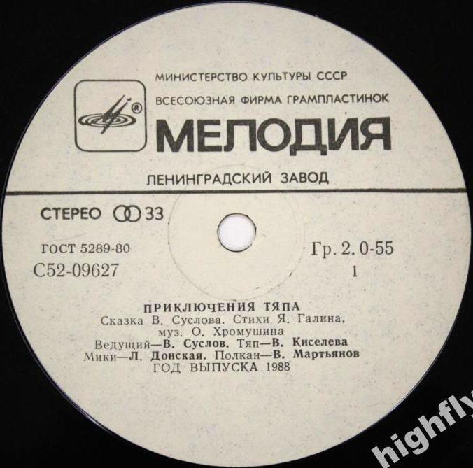 В.Суслов. Приключения Тяпа