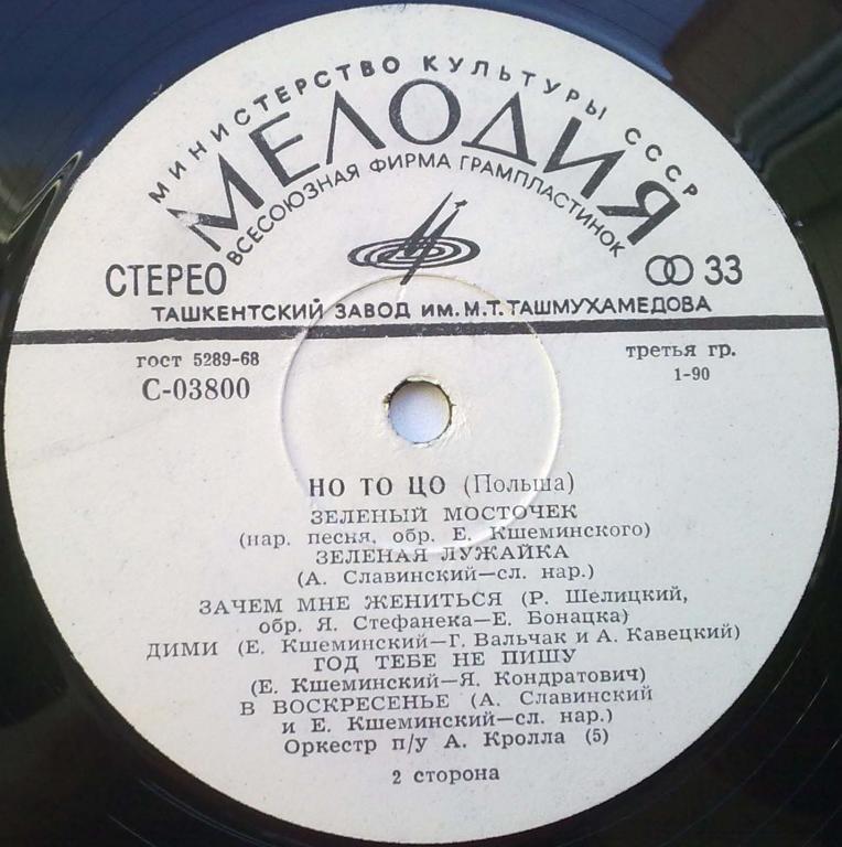 ВИА «Но То Цо» (Польша)