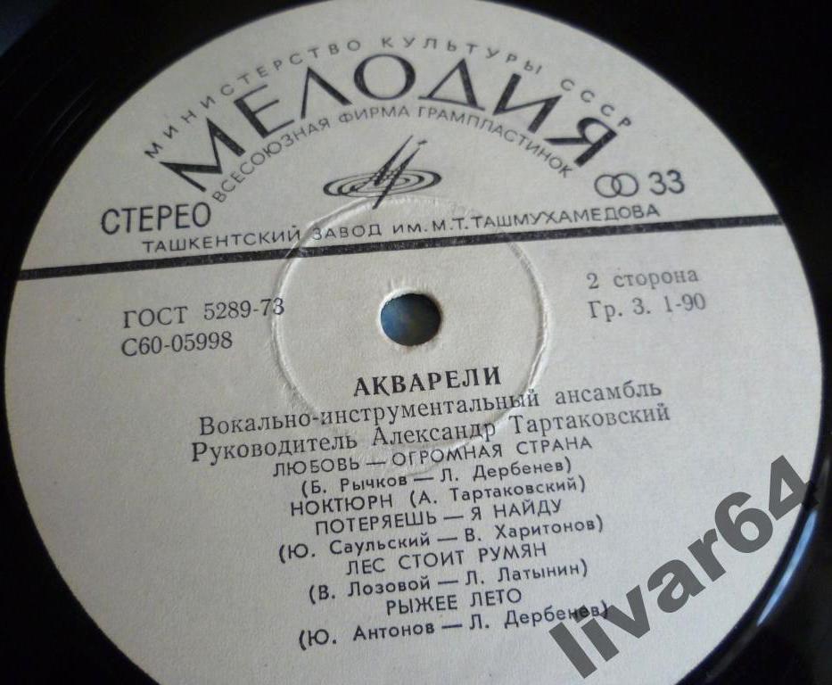 ВИА «Акварели»
