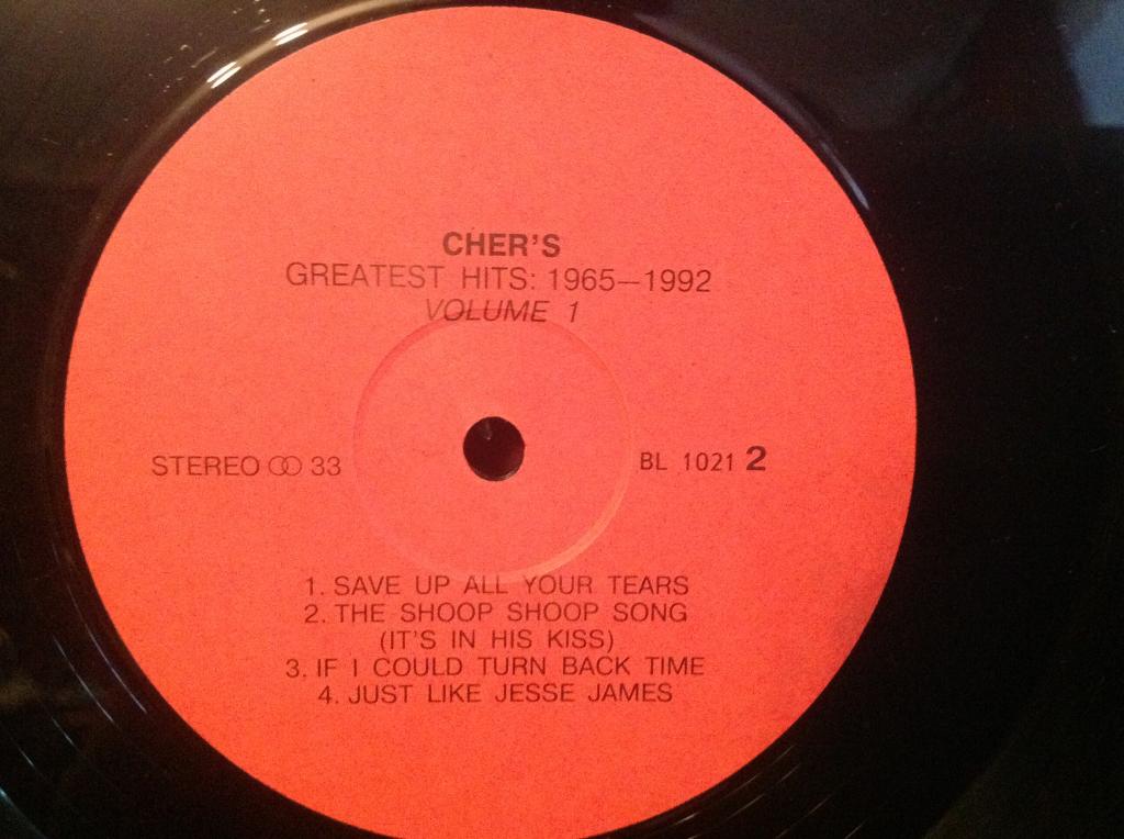 CHER «Greatest Hits. Volume 1»