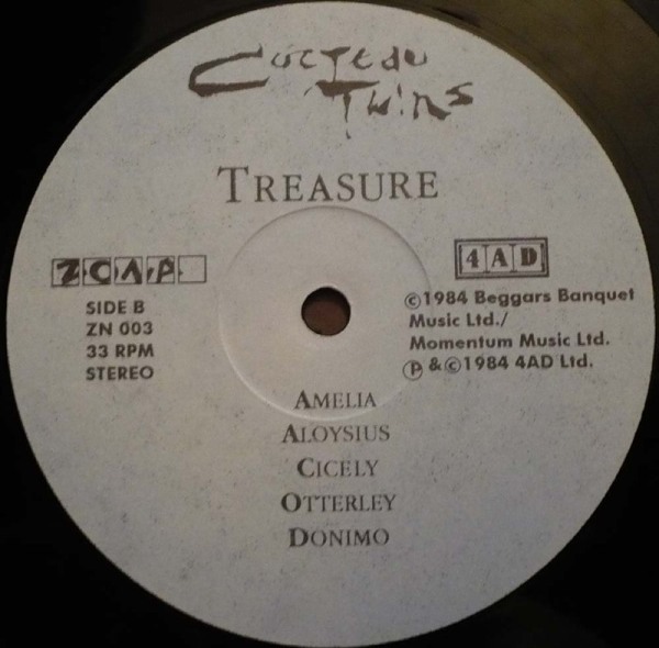 COCTEAU TWINS. Treasure