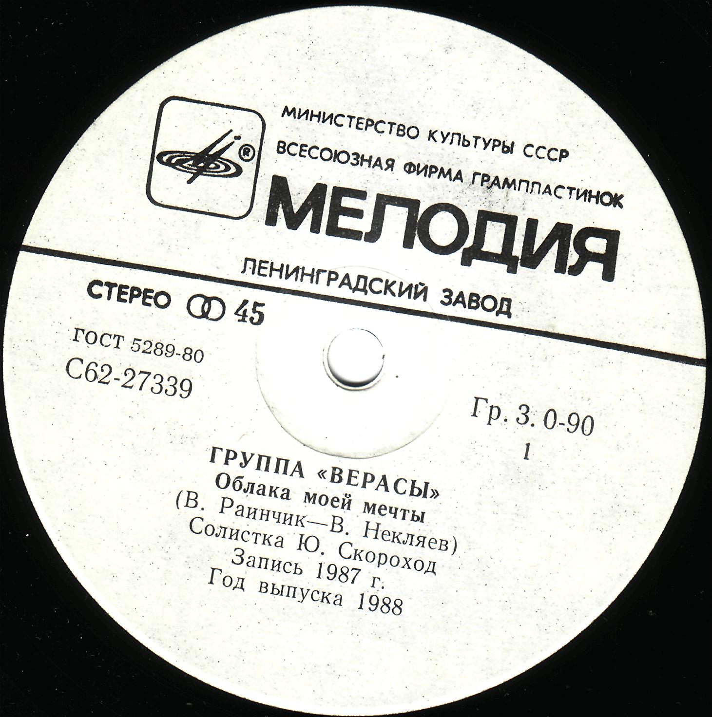 Группа "Верасы"