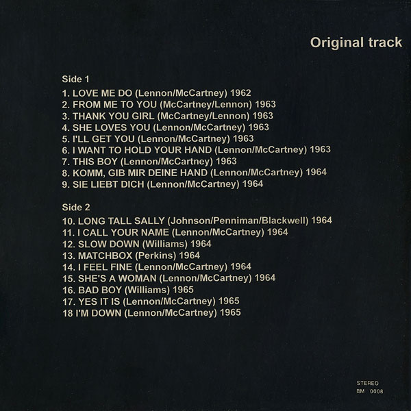 The BEATLES. Past Masters