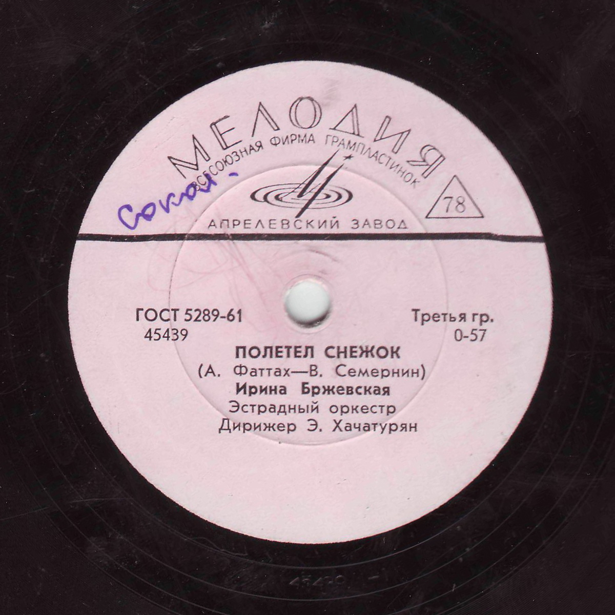 Ирина Бржевская - Полетел снежок / Ничего не вижу