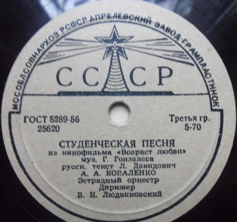 А. А. Коваленко - Прощальная песенка / Студенческая песня