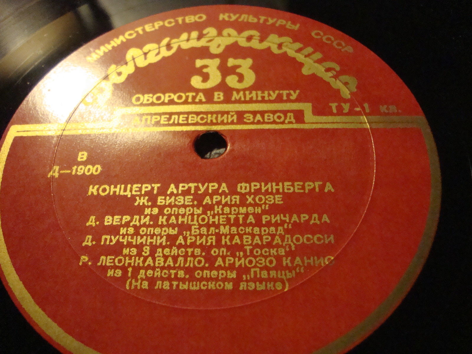 Концерт Артура Фринберга