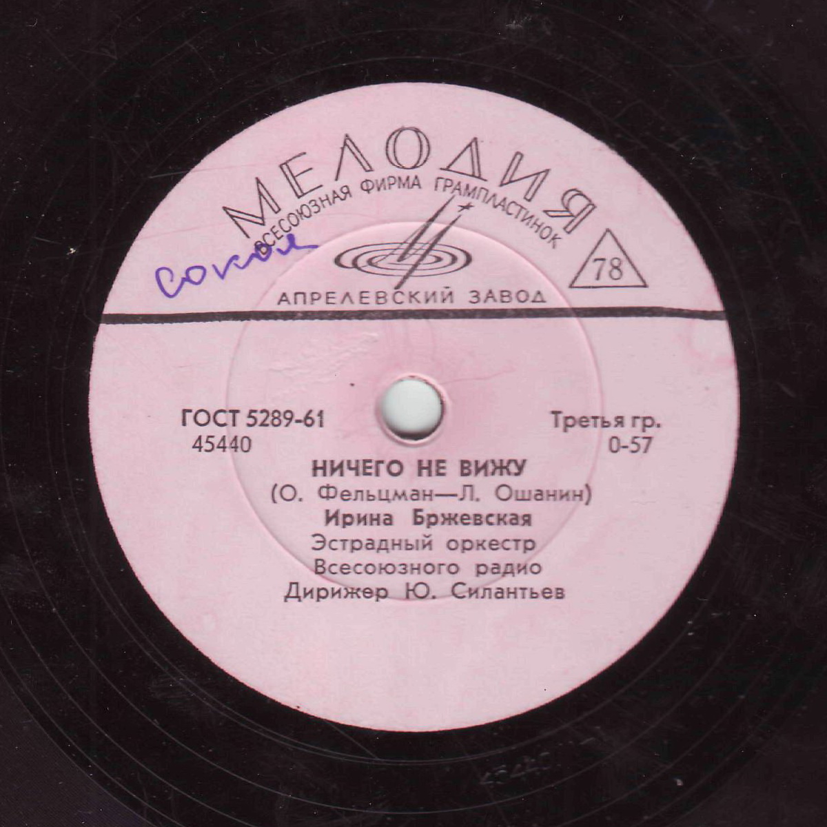 Ирина Бржевская - Полетел снежок / Ничего не вижу