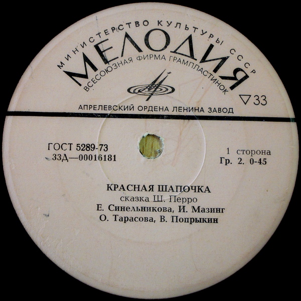 Ш. Перро «Красная Шапочка» / Э. Блайтон «Знаменитый утёнок Тим»