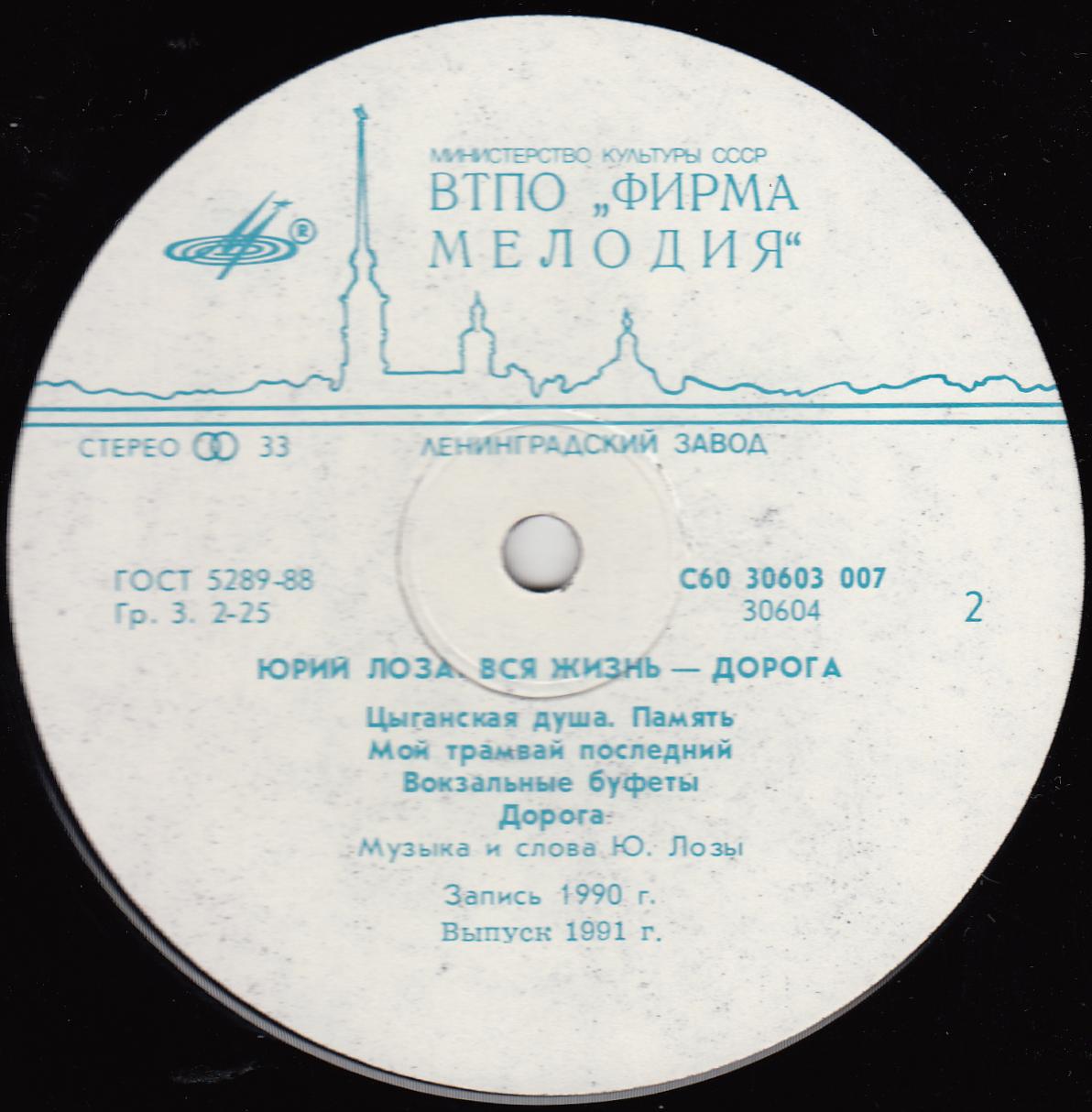 Юрий ЛОЗА. «Вся жизнь — дорога»