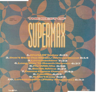 The Best Of SUPERMAX. Dance Dance Dance