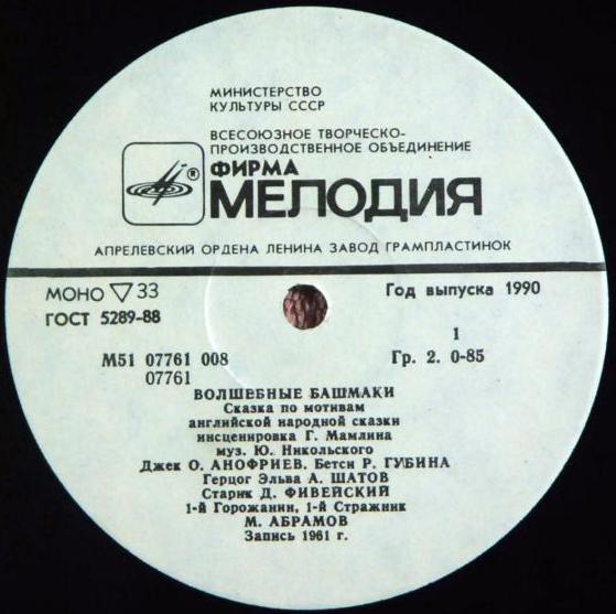 Волшебные башмаки