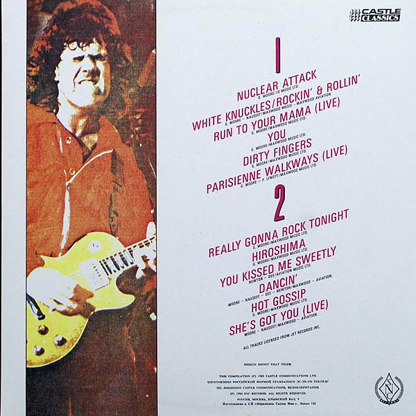 Gary MOORE. White Knuckles
