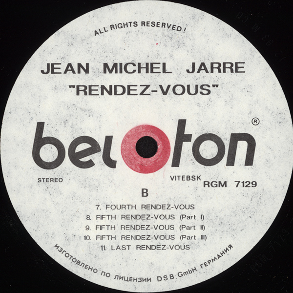 Jean-Michel JARRE. Rendez-Vous