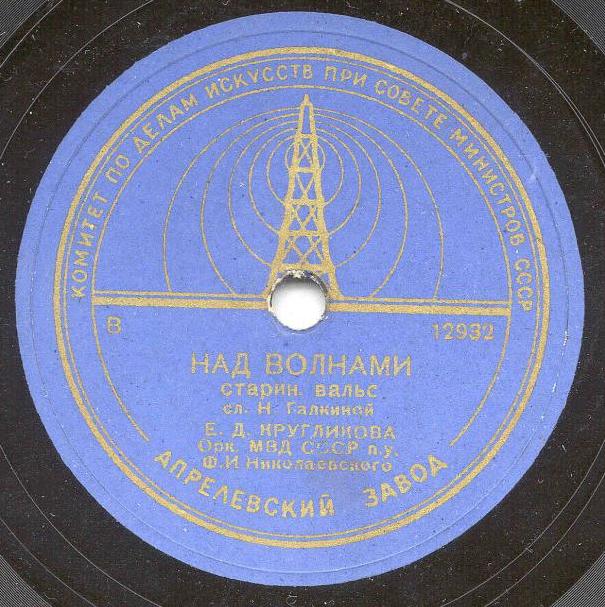 Оркестр МВД СССР - Воспоминание / Над волнами