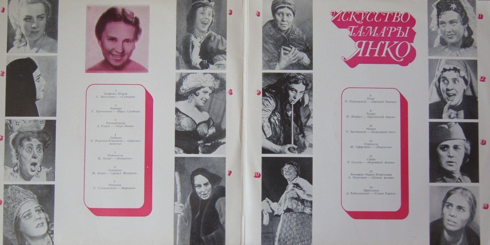 Тамара Янко, меццо-сопрано