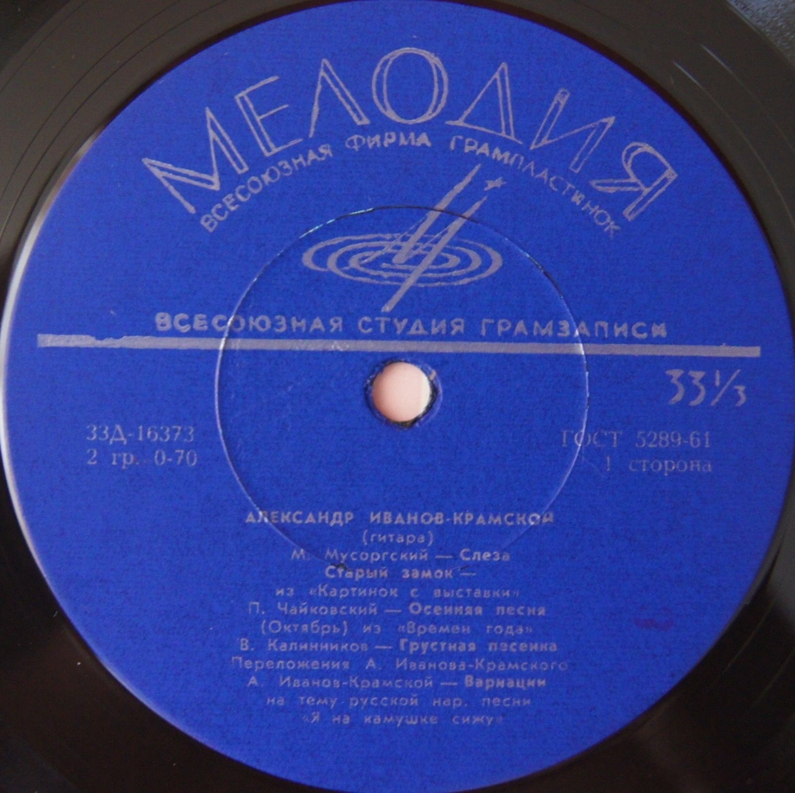 Александр ИВАНОВ-КРАМСКОЙ (гитара)