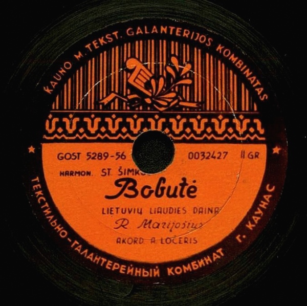 R. Marijošius ‎– Oi Bernyti / Bobutė