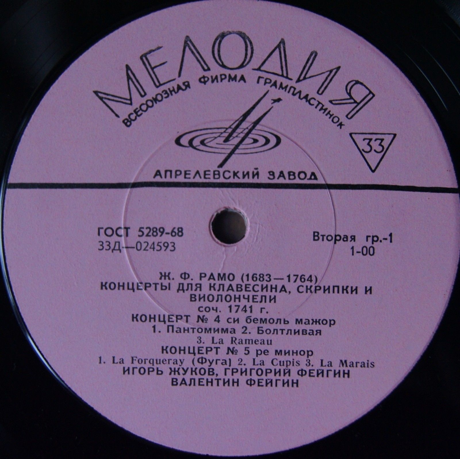 Ж. Ф. РАМО (1683—1764)