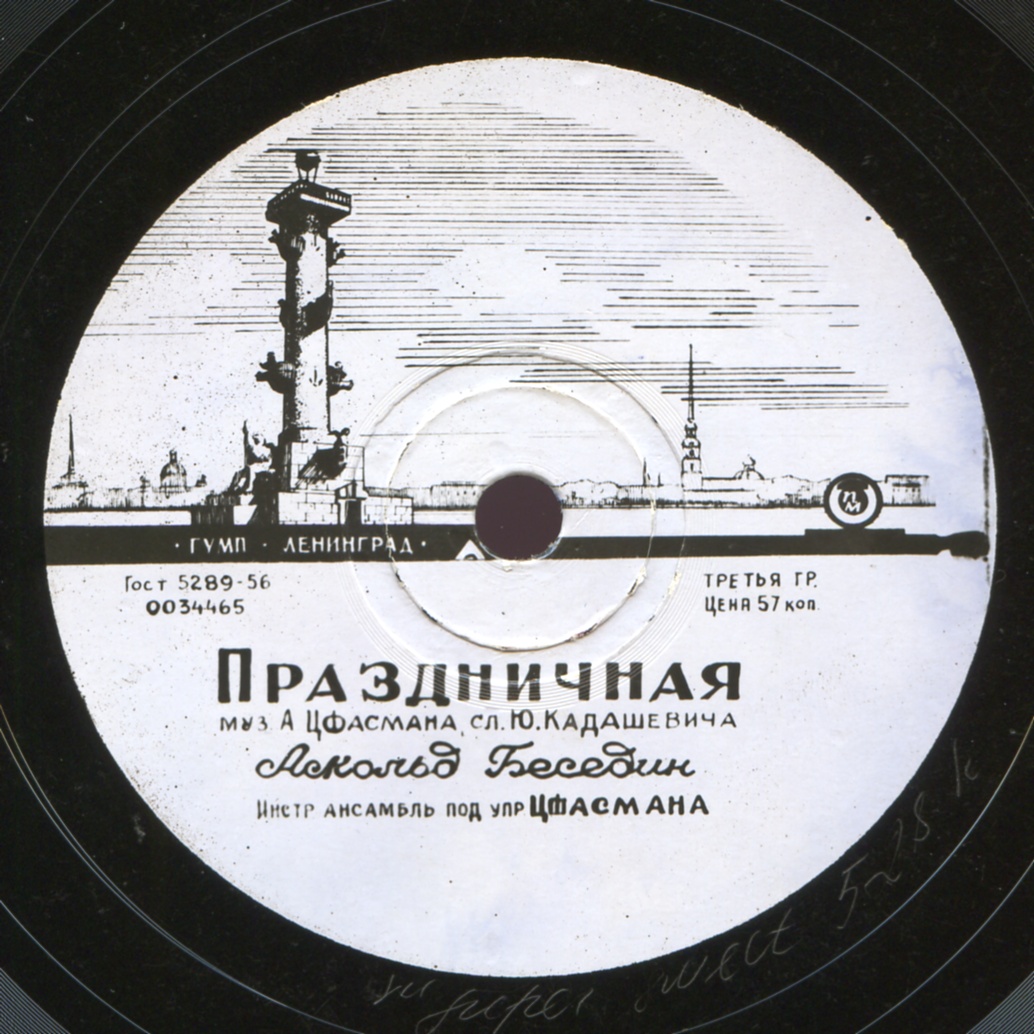 Аскольд Беседин - Праздничная // Владимир  Трошин - Глобус