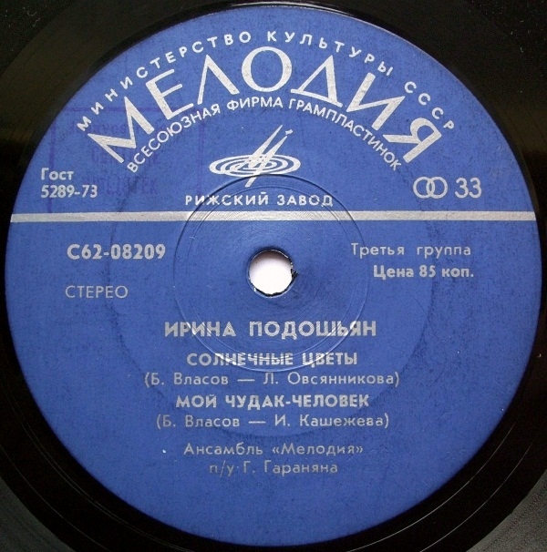 Ирина ПОДОШЬЯН