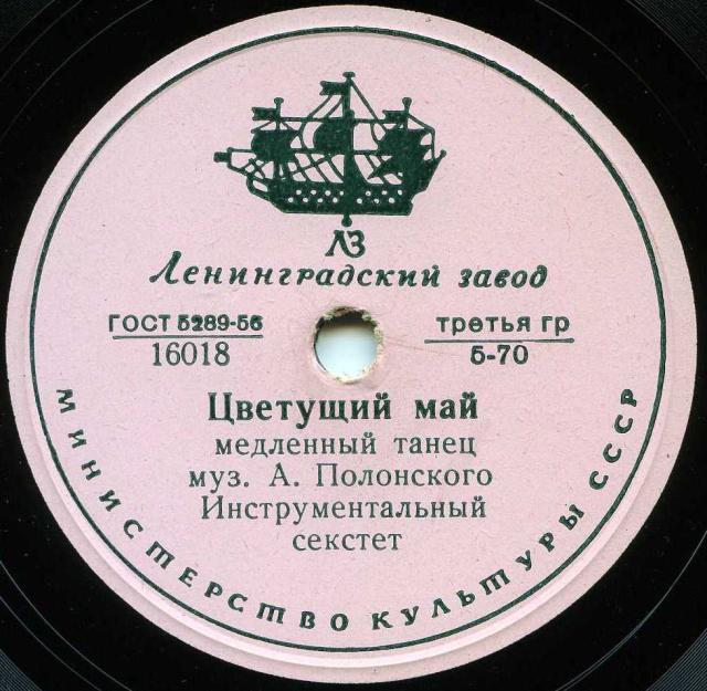 Инстр. ансамбль - Тополь / Цветущий май