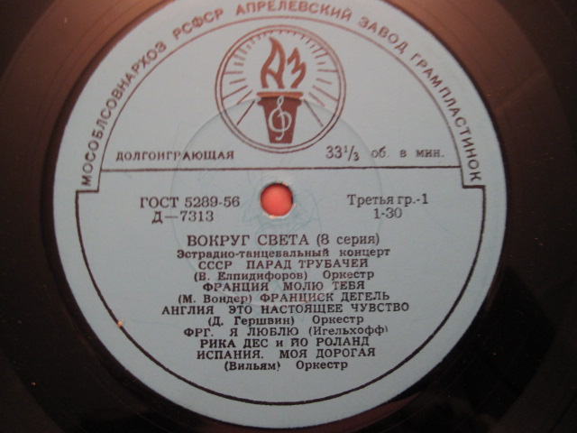 ВОКРУГ СВЕТА: Эстрадно-танцевальный концерт (8-я серия)