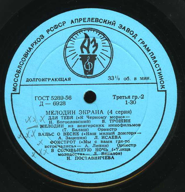 Мелодии экрана (4 серия)