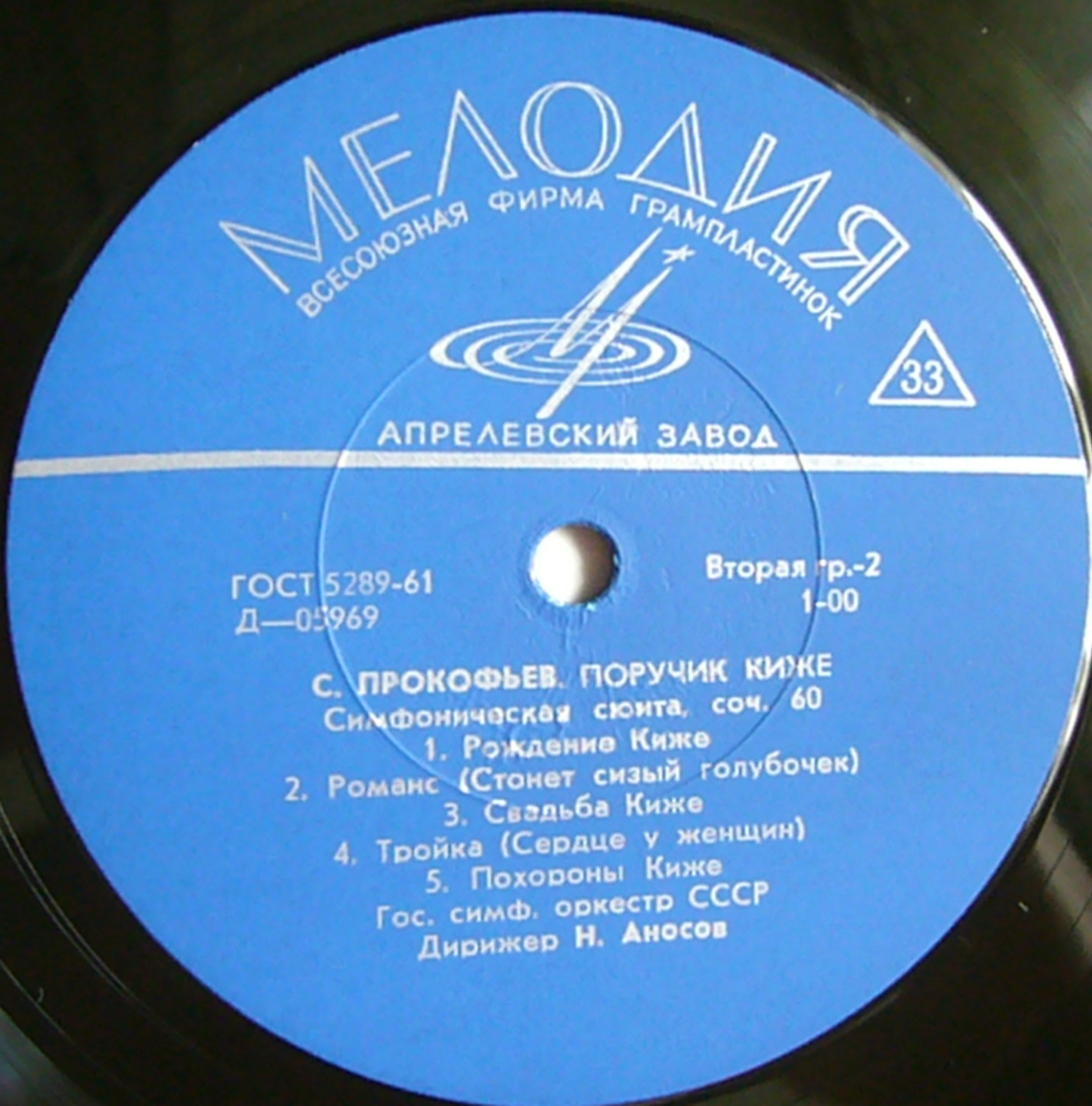 С. Прокофьев (1891–1953). Концерт № 4 для ф-но с оркестром / «Поручик Киже», симфоническая сюита