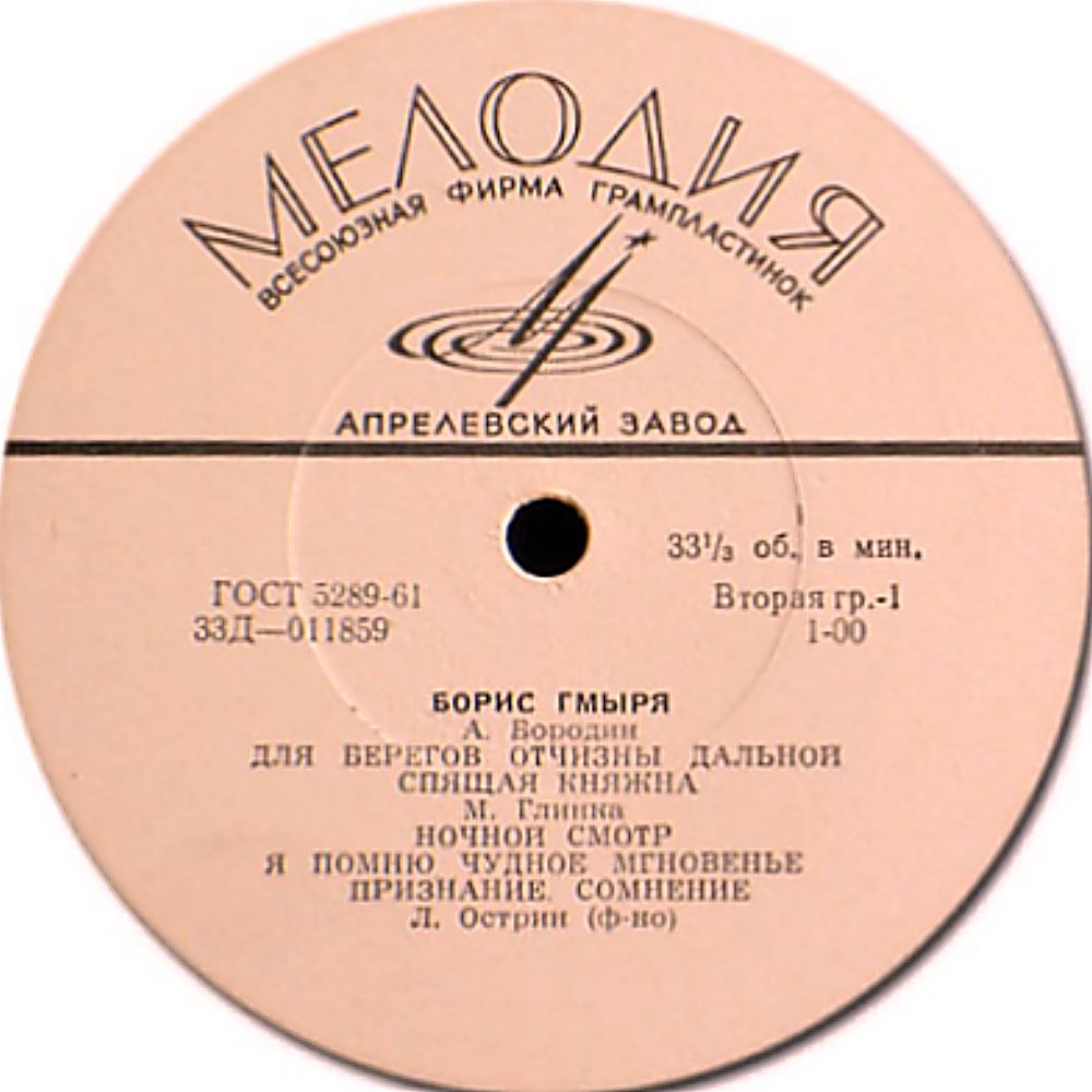 Борис Гмыря