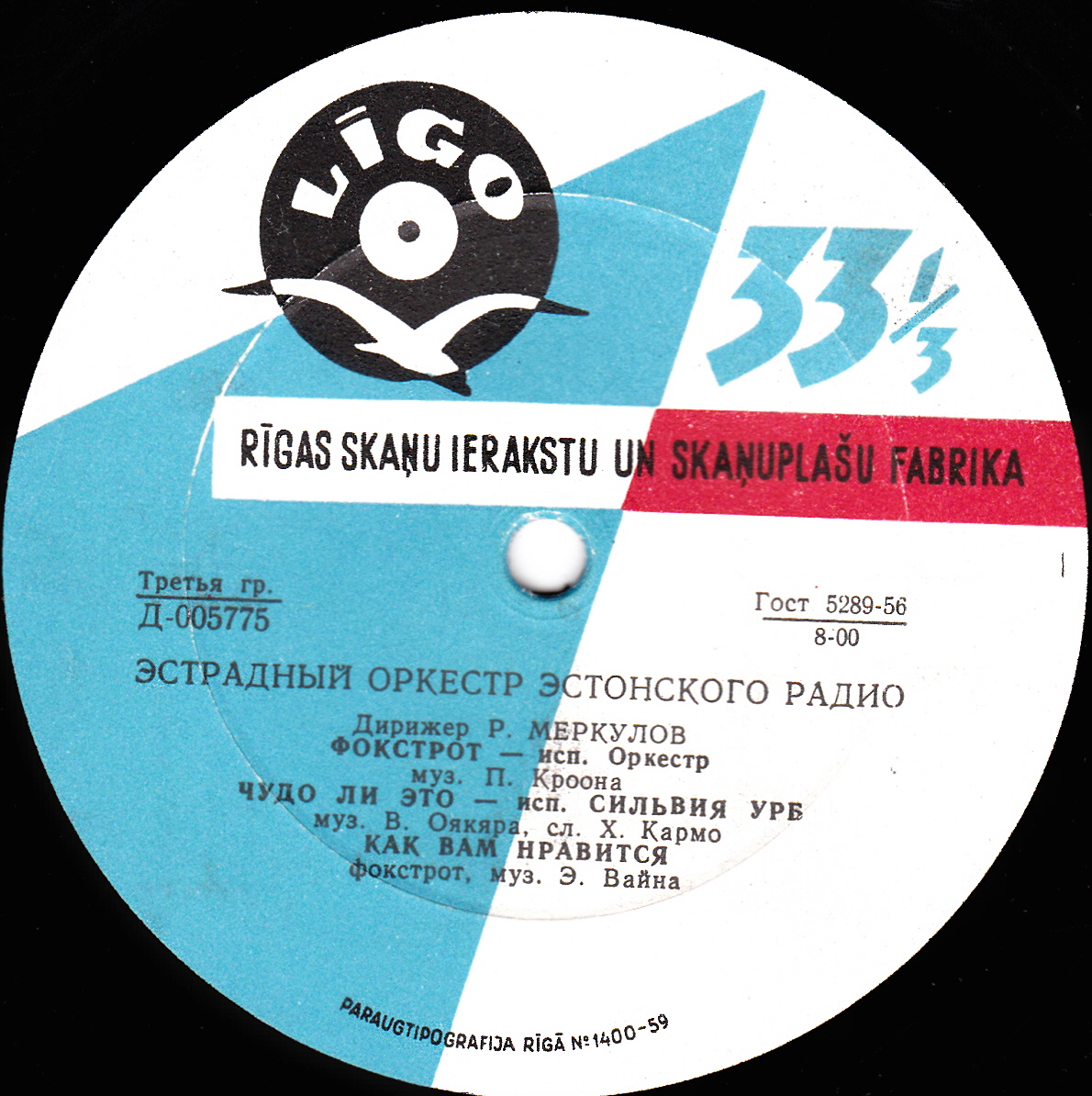 Эстрадный оркестр Эстонского радио