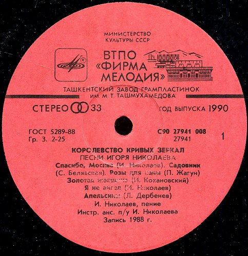 Игорь Николаев. Королевство кривых зеркал
