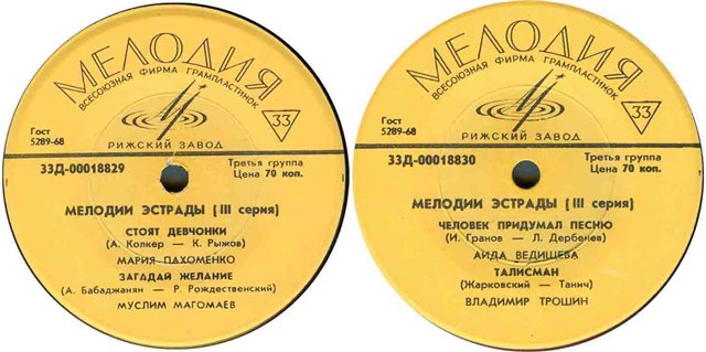 Мелодии эстрады (серия 3)