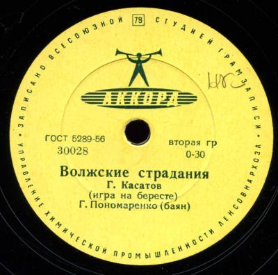 Григорий Касатов (игра на бересте)