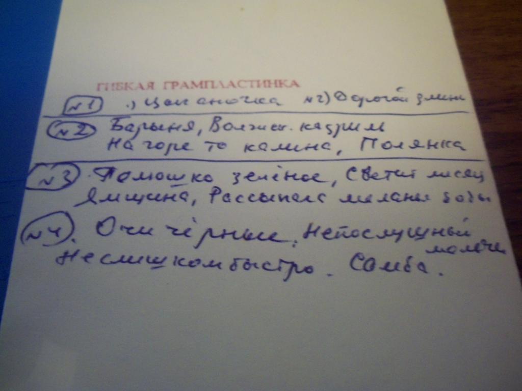 Знакомые мелодии