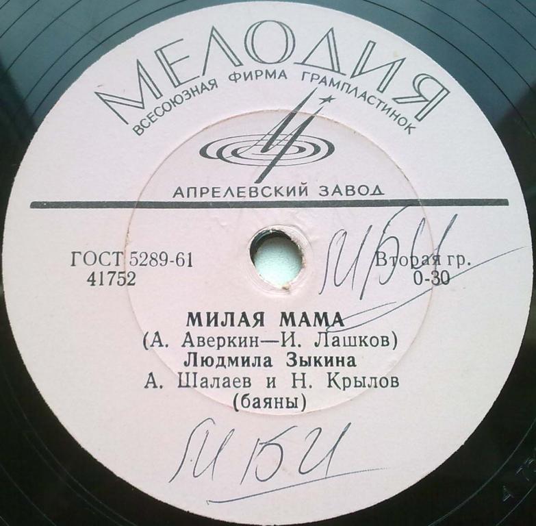 Людмила Зыкина - Оренбургский платок / Милая мама